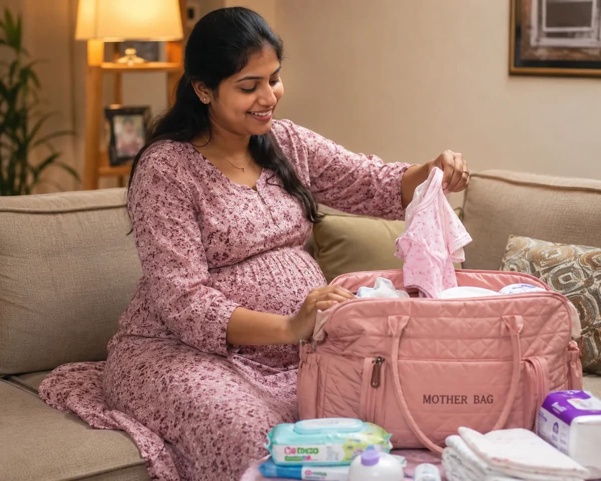 What to Pack in Your Hospital Bag — Indian Mom Checklist